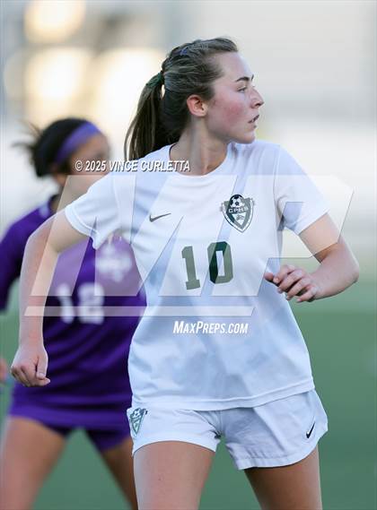 Thumbnail 2 in Cedar Park @ Boerne (UIL 5A Girls Soccer Bi-District Playoff) photogallery.
