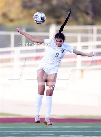Thumbnail 3 in Cedar Park @ Boerne (UIL 5A Girls Soccer Bi-District Playoff) photogallery.