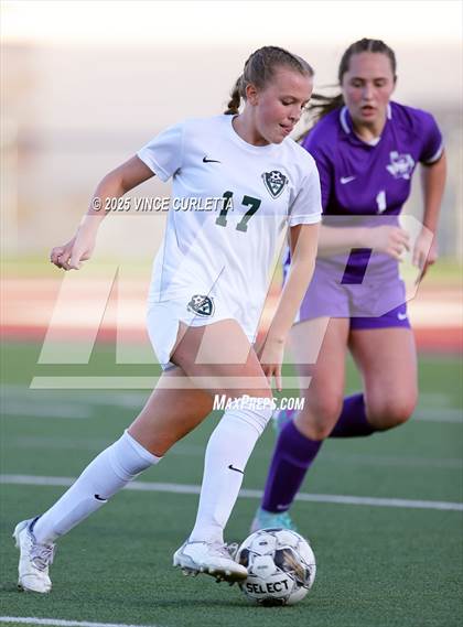 Thumbnail 1 in Cedar Park @ Boerne (UIL 5A Girls Soccer Bi-District Playoff) photogallery.