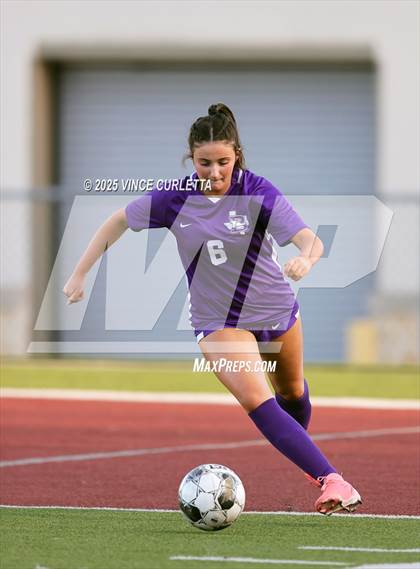 Thumbnail 1 in Cedar Park @ Boerne (UIL 5A Girls Soccer Bi-District Playoff) photogallery.