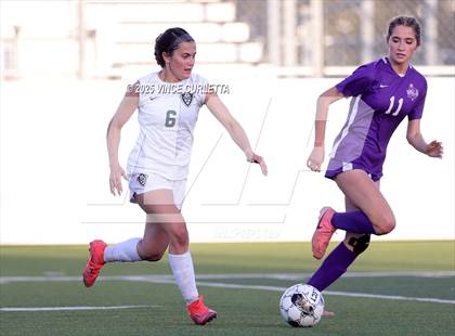 Thumbnail 1 in Cedar Park @ Boerne (UIL 5A Girls Soccer Bi-District Playoff) photogallery.