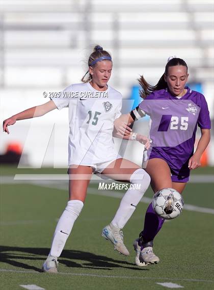 Thumbnail 2 in Cedar Park @ Boerne (UIL 5A Girls Soccer Bi-District Playoff) photogallery.