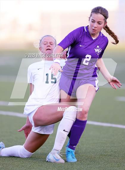 Thumbnail 1 in Cedar Park @ Boerne (UIL 5A Girls Soccer Bi-District Playoff) photogallery.