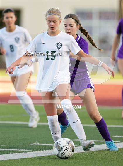 Thumbnail 3 in Cedar Park @ Boerne (UIL 5A Girls Soccer Bi-District Playoff) photogallery.