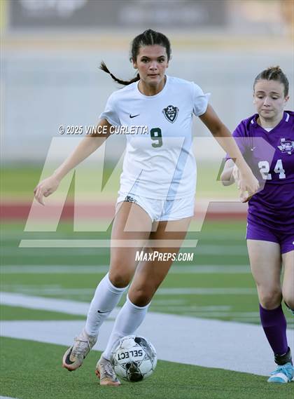 Thumbnail 3 in Cedar Park @ Boerne (UIL 5A Girls Soccer Bi-District Playoff) photogallery.