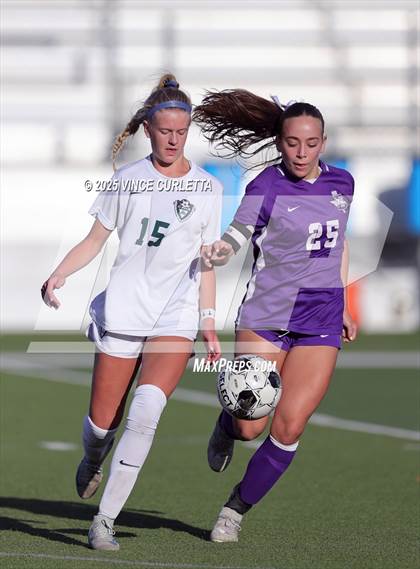 Thumbnail 2 in Cedar Park @ Boerne (UIL 5A Girls Soccer Bi-District Playoff) photogallery.