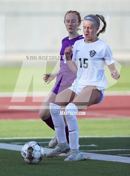 Thumbnail 1 in Cedar Park @ Boerne (UIL 5A Girls Soccer Bi-District Playoff) photogallery.