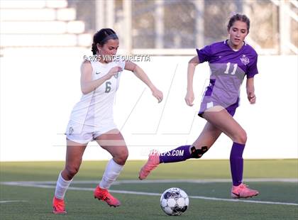 Thumbnail 2 in Cedar Park @ Boerne (UIL 5A Girls Soccer Bi-District Playoff) photogallery.