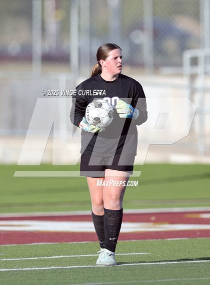 Thumbnail 2 in Cedar Park @ Boerne (UIL 5A Girls Soccer Bi-District Playoff) photogallery.