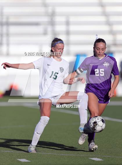 Thumbnail 3 in Cedar Park @ Boerne (UIL 5A Girls Soccer Bi-District Playoff) photogallery.