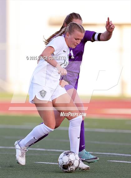 Thumbnail 1 in Cedar Park @ Boerne (UIL 5A Girls Soccer Bi-District Playoff) photogallery.