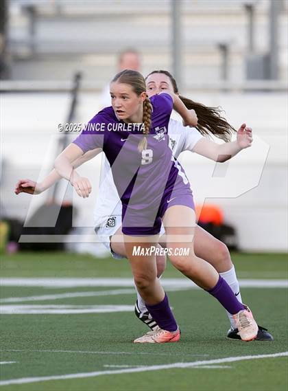 Thumbnail 3 in Cedar Park @ Boerne (UIL 5A Girls Soccer Bi-District Playoff) photogallery.