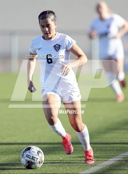 Thumbnail 2 in Cedar Park @ Boerne (UIL 5A Girls Soccer Bi-District Playoff) photogallery.