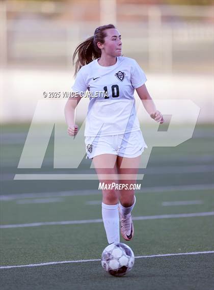 Thumbnail 2 in Cedar Park @ Boerne (UIL 5A Girls Soccer Bi-District Playoff) photogallery.