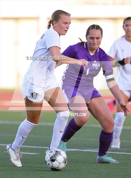Thumbnail 3 in Cedar Park @ Boerne (UIL 5A Girls Soccer Bi-District Playoff) photogallery.