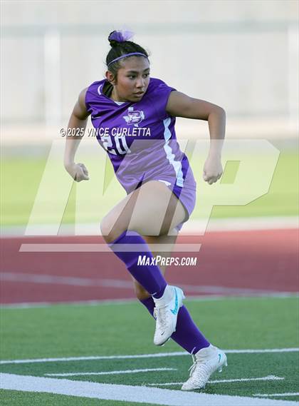 Thumbnail 2 in Cedar Park @ Boerne (UIL 5A Girls Soccer Bi-District Playoff) photogallery.