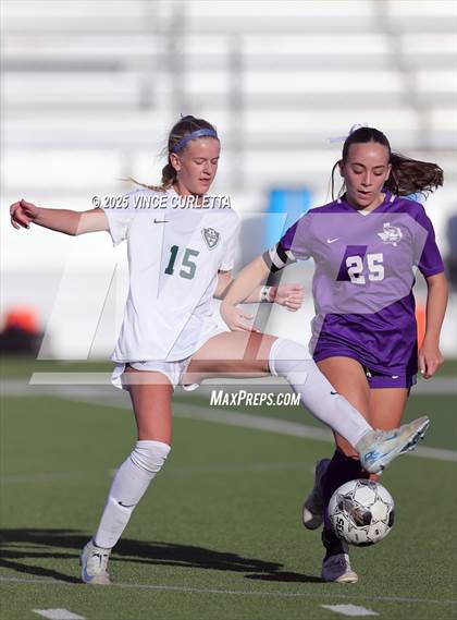 Thumbnail 1 in Cedar Park @ Boerne (UIL 5A Girls Soccer Bi-District Playoff) photogallery.