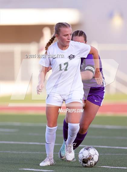 Thumbnail 2 in Cedar Park @ Boerne (UIL 5A Girls Soccer Bi-District Playoff) photogallery.