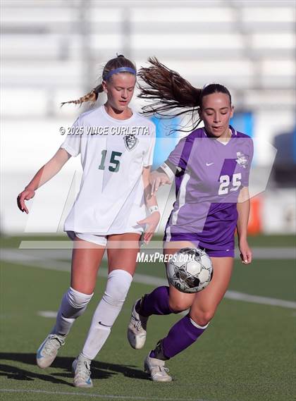 Thumbnail 3 in Cedar Park @ Boerne (UIL 5A Girls Soccer Bi-District Playoff) photogallery.