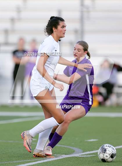 Thumbnail 2 in Cedar Park @ Boerne (UIL 5A Girls Soccer Bi-District Playoff) photogallery.