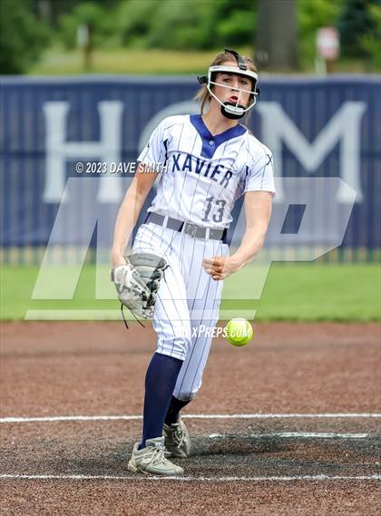 Thumbnail 3 in North Polk vs Xavier (Xavier Varsity Classic) photogallery.