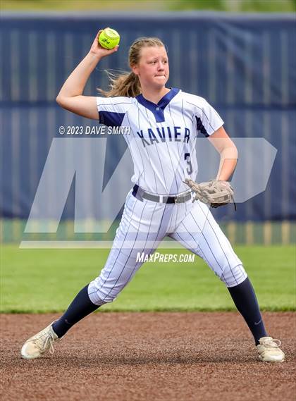 Thumbnail 2 in North Polk vs Xavier (Xavier Varsity Classic) photogallery.