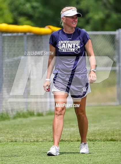 Thumbnail 2 in North Polk vs Xavier (Xavier Varsity Classic) photogallery.