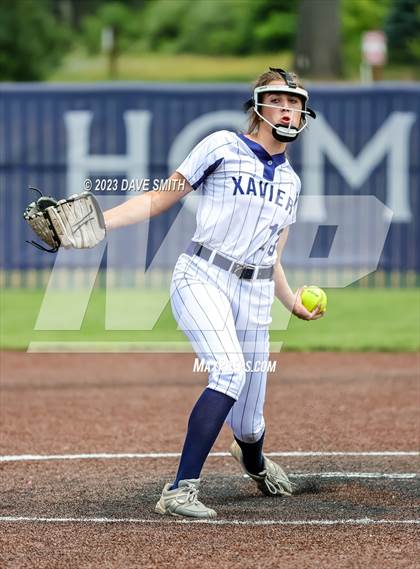 Thumbnail 2 in North Polk vs Xavier (Xavier Varsity Classic) photogallery.