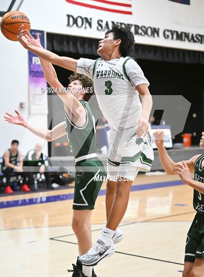 Thumbnail 3 in  Arete Prep vs. Tuba City (ALA Coyotes Basketball Invitational) photogallery.