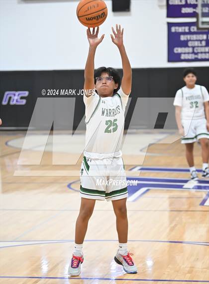 Thumbnail 3 in  Arete Prep vs. Tuba City (ALA Coyotes Basketball Invitational) photogallery.