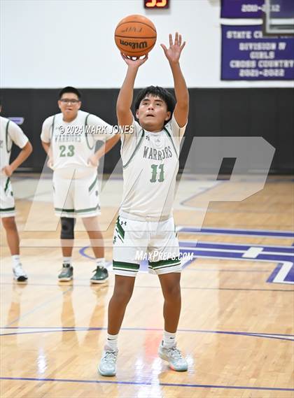 Thumbnail 1 in  Arete Prep vs. Tuba City (ALA Coyotes Basketball Invitational) photogallery.