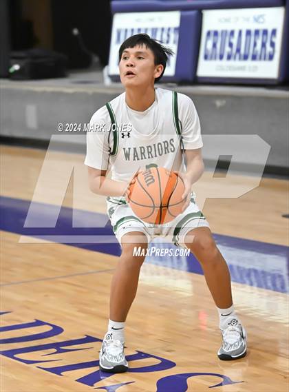 Thumbnail 1 in  Arete Prep vs. Tuba City (ALA Coyotes Basketball Invitational) photogallery.