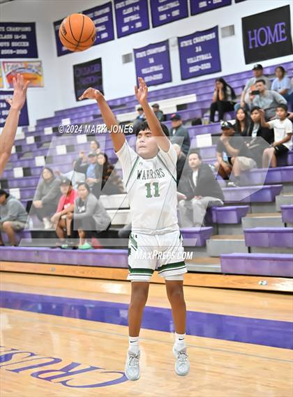 Thumbnail 1 in  Arete Prep vs. Tuba City (ALA Coyotes Basketball Invitational) photogallery.