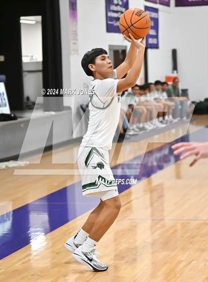 Thumbnail 2 in  Arete Prep vs. Tuba City (ALA Coyotes Basketball Invitational) photogallery.