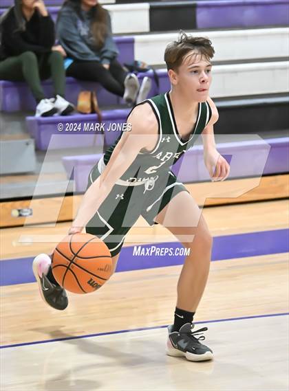 Thumbnail 3 in  Arete Prep vs. Tuba City (ALA Coyotes Basketball Invitational) photogallery.