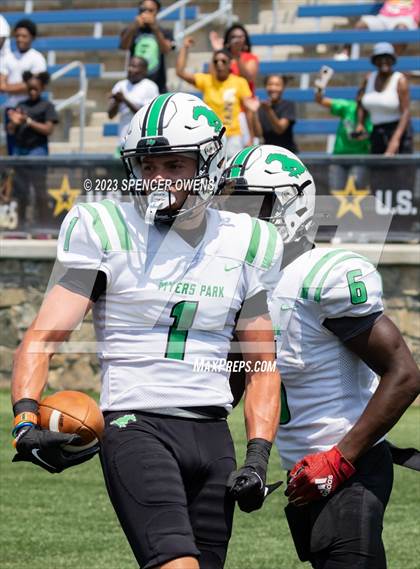 Thumbnail 2 in Myers Park vs Charlotte Christian (Turf Kings Invitational) photogallery.