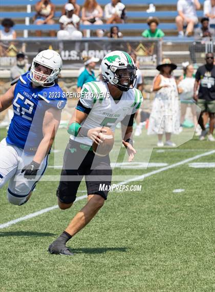 Thumbnail 1 in Myers Park vs Charlotte Christian (Turf Kings Invitational) photogallery.