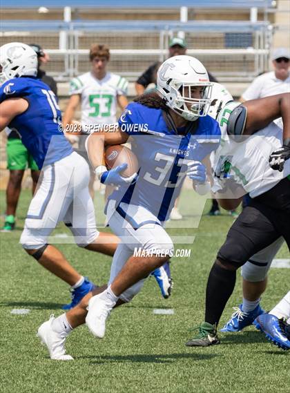 Thumbnail 2 in Myers Park vs Charlotte Christian (Turf Kings Invitational) photogallery.