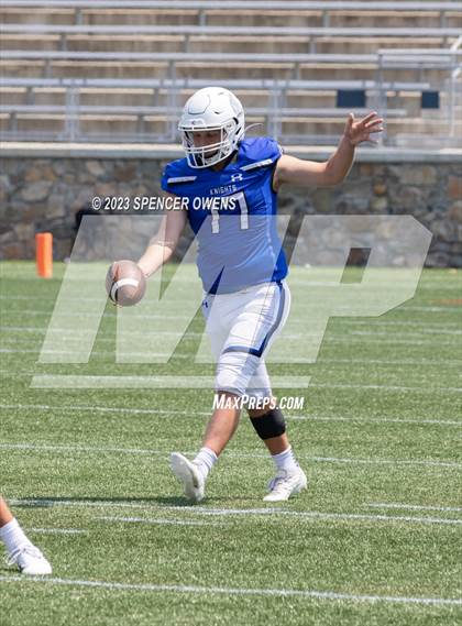 Thumbnail 2 in Myers Park vs Charlotte Christian (Turf Kings Invitational) photogallery.