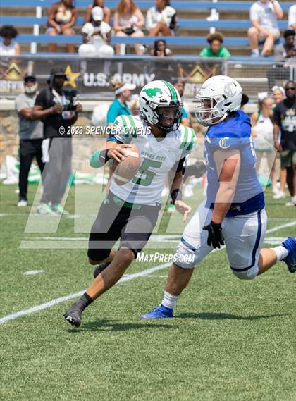 Thumbnail 1 in Myers Park vs Charlotte Christian (Turf Kings Invitational) photogallery.