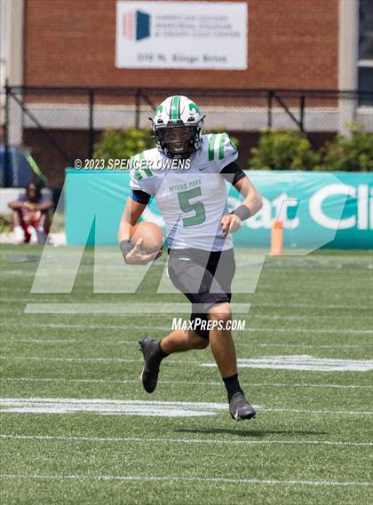 Thumbnail 1 in Myers Park vs Charlotte Christian (Turf Kings Invitational) photogallery.