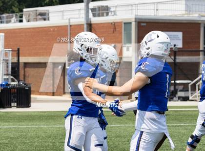 Thumbnail 2 in Myers Park vs Charlotte Christian (Turf Kings Invitational) photogallery.