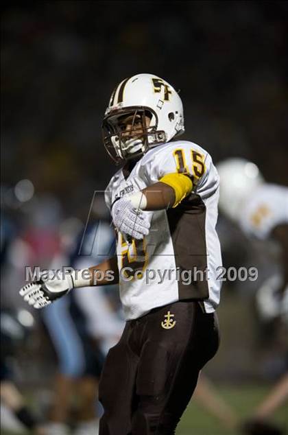 Thumbnail 2 in St. Francis vs. Bellarmine Prep (CIF CCS Open Division Final) photogallery.