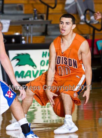 Thumbnail 3 in Madison [James] vs Westlake (McDonald's Texas Invitational) photogallery.