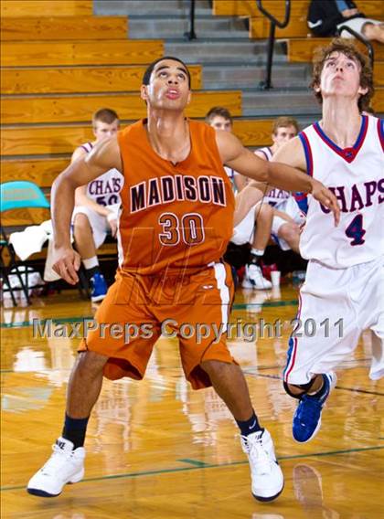 Thumbnail 2 in Madison [James] vs Westlake (McDonald's Texas Invitational) photogallery.
