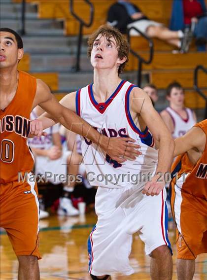 Thumbnail 1 in Madison [James] vs Westlake (McDonald's Texas Invitational) photogallery.