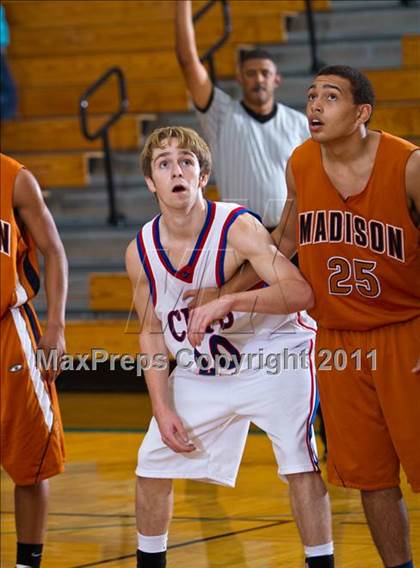 Thumbnail 1 in Madison [James] vs Westlake (McDonald's Texas Invitational) photogallery.