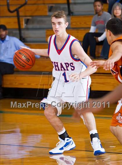 Thumbnail 2 in Madison [James] vs Westlake (McDonald's Texas Invitational) photogallery.