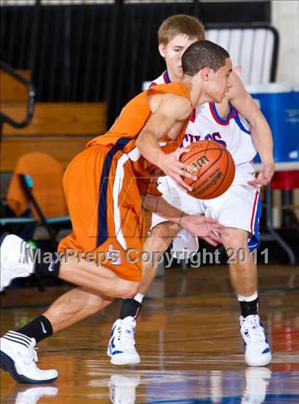 Thumbnail 3 in Madison [James] vs Westlake (McDonald's Texas Invitational) photogallery.