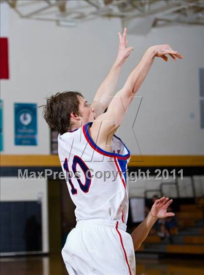 Thumbnail 3 in Madison [James] vs Westlake (McDonald's Texas Invitational) photogallery.